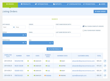 Best Ecommerce Platform Spree Commerce