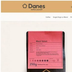 Danes Coffee SilverStripe eCommerce.