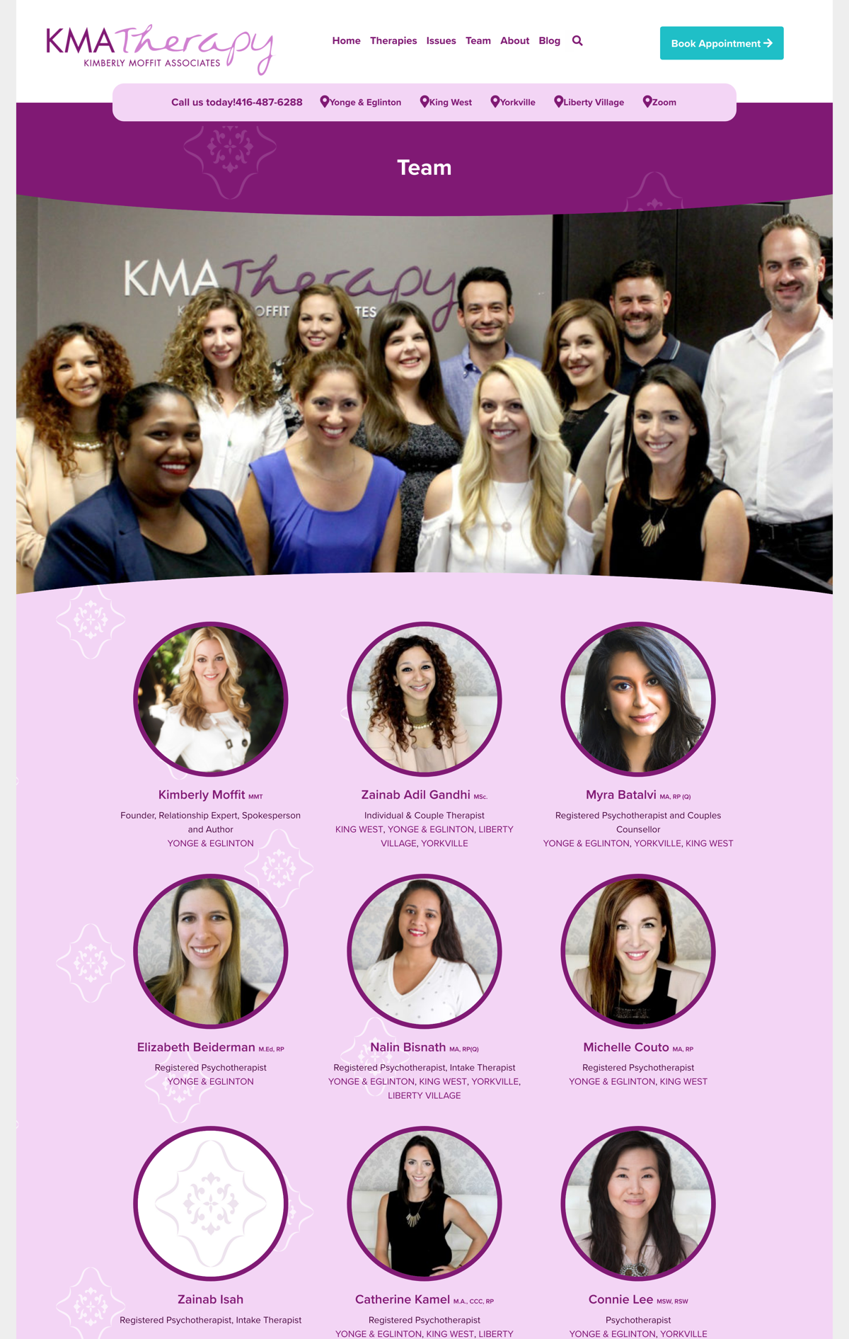 KMA Therapy Team